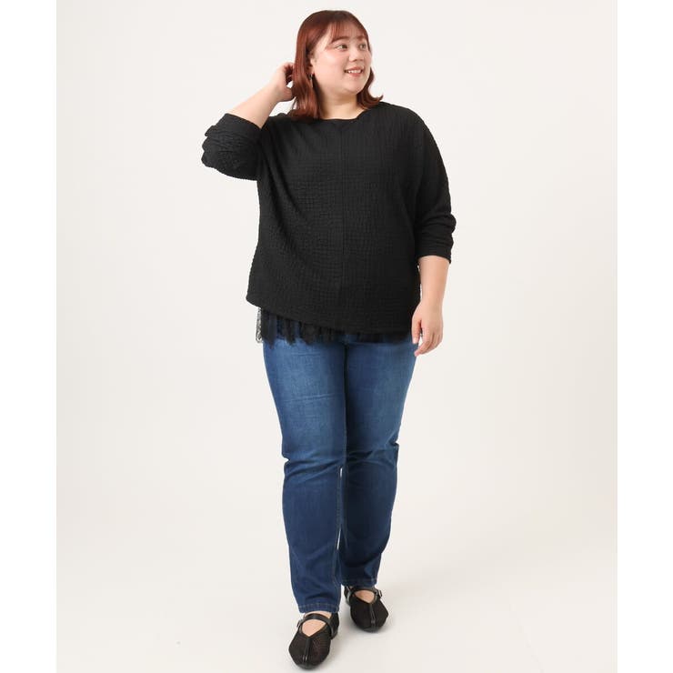 【大きいサイズ】ゆるフィットデニム | eur3 | 詳細画像28 