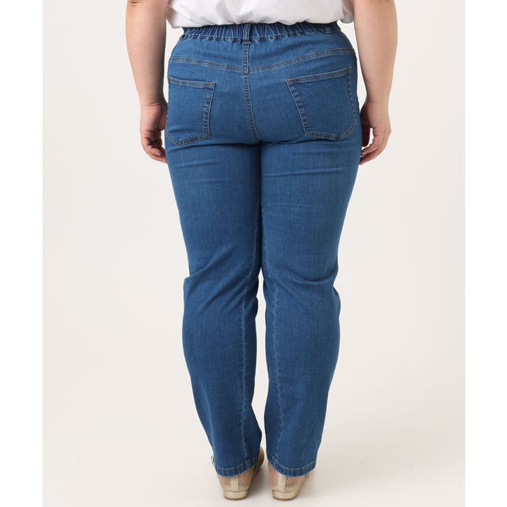 【大きいサイズ】ゆるフィットデニム | eur3 | 詳細画像9 