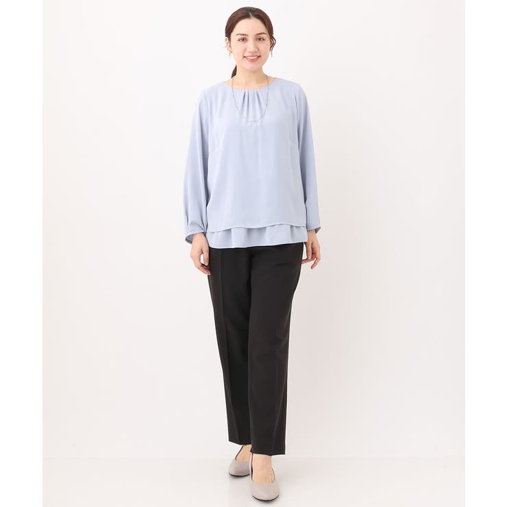 Wクロスストレッチテーパードパンツ | eur3 | 詳細画像34 