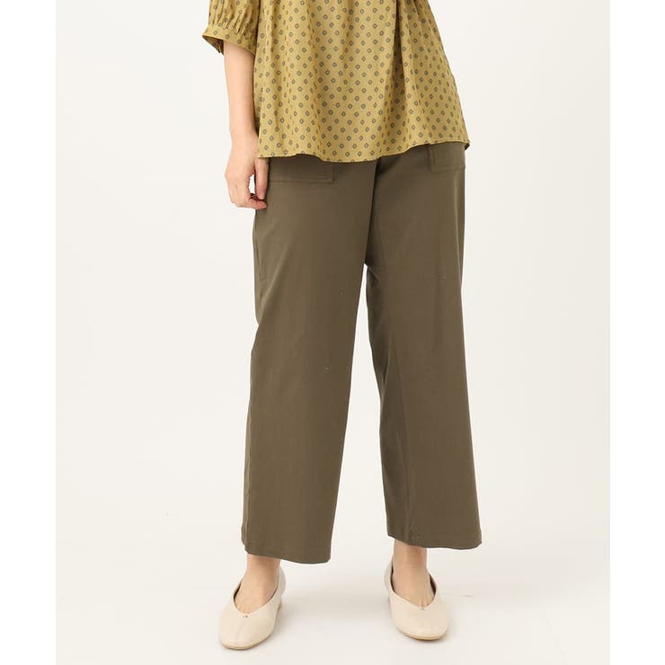 【大きいサイズ】ベイカーワイドストレートパンツ | eur3 | 詳細画像17 