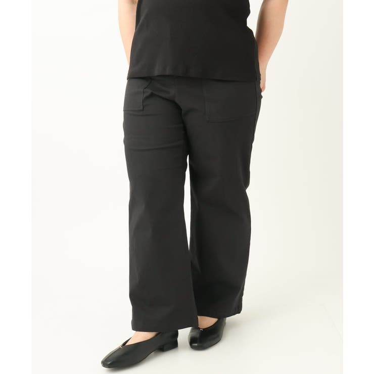 【大きいサイズ】ベイカーワイドストレートパンツ | eur3 | 詳細画像39 