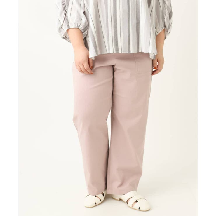 【大きいサイズ】ベイカーワイドストレートパンツ | eur3 | 詳細画像5 