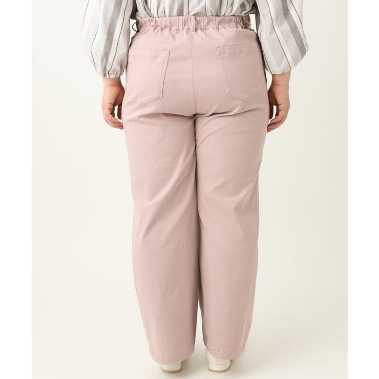 【大きいサイズ】ベイカーワイドストレートパンツ | eur3 | 詳細画像8 