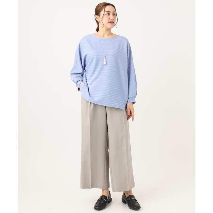 【大きいサイズ】サイロツイルワイドストレートパンツ | eur3 | 詳細画像20 