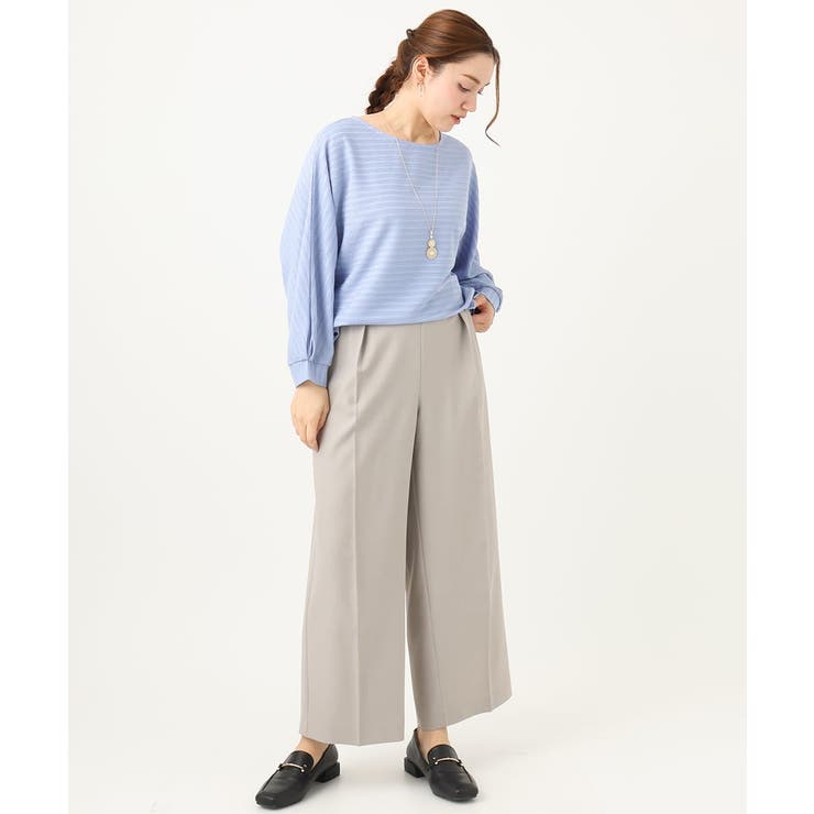 【大きいサイズ】サイロツイルワイドストレートパンツ | eur3 | 詳細画像21 
