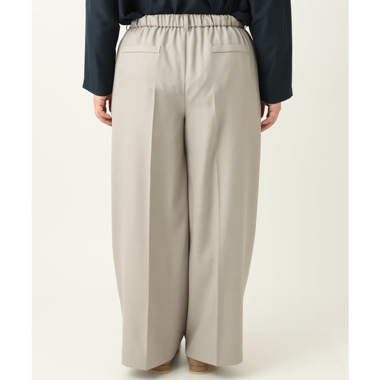 【大きいサイズ】サイロツイルワイドストレートパンツ | eur3 | 詳細画像25 