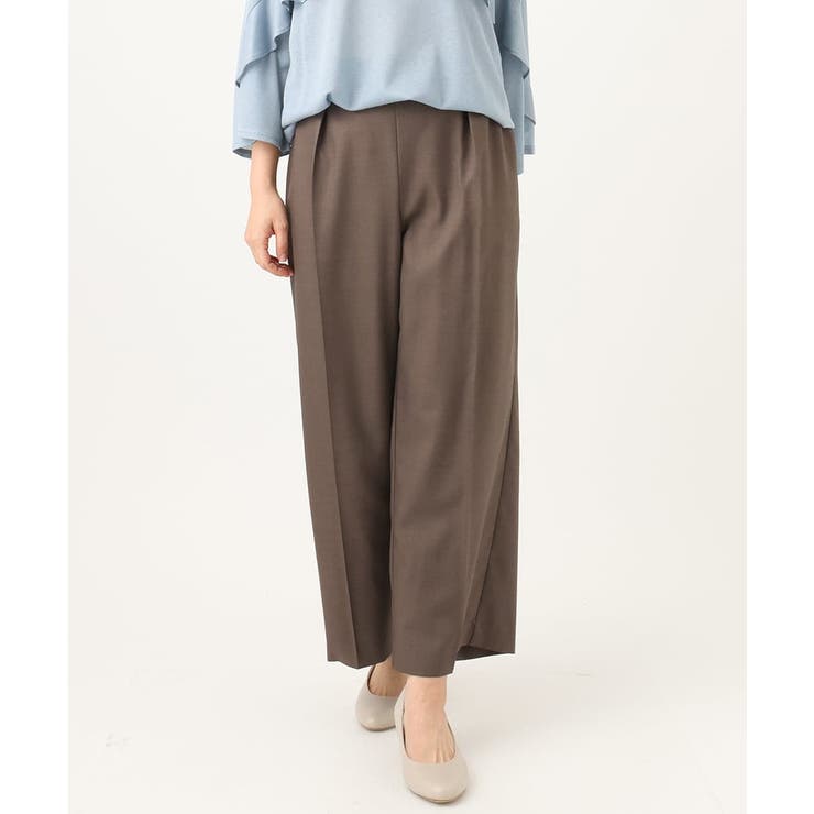 【大きいサイズ】サイロツイルワイドストレートパンツ | eur3 | 詳細画像3 