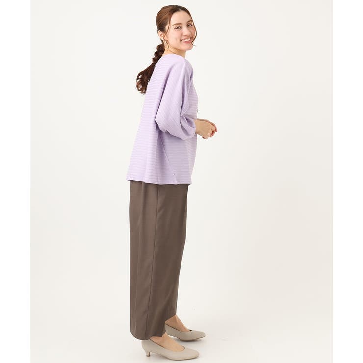 【大きいサイズ】サイロツイルワイドストレートパンツ | eur3 | 詳細画像7 