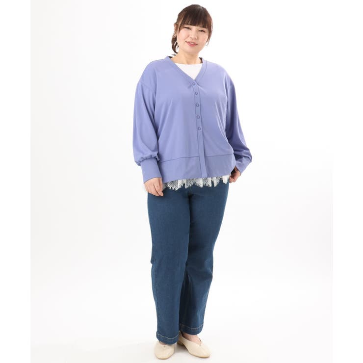 【大きいサイズ】ストレッチストレートデニム | eur3 | 詳細画像18 
