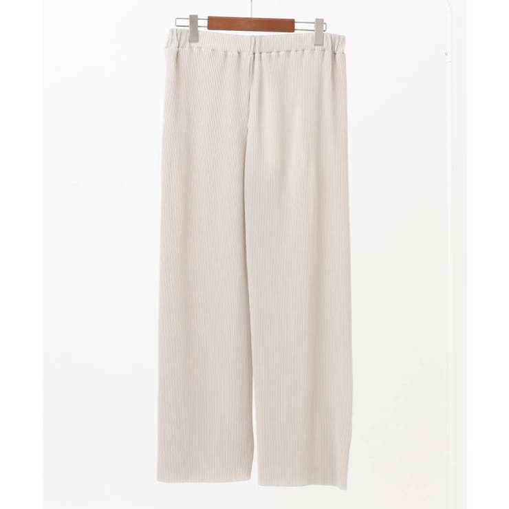 【大きいサイズ/セルフカット可】ジャージープリーツパンツ | eur3 | 詳細画像14 