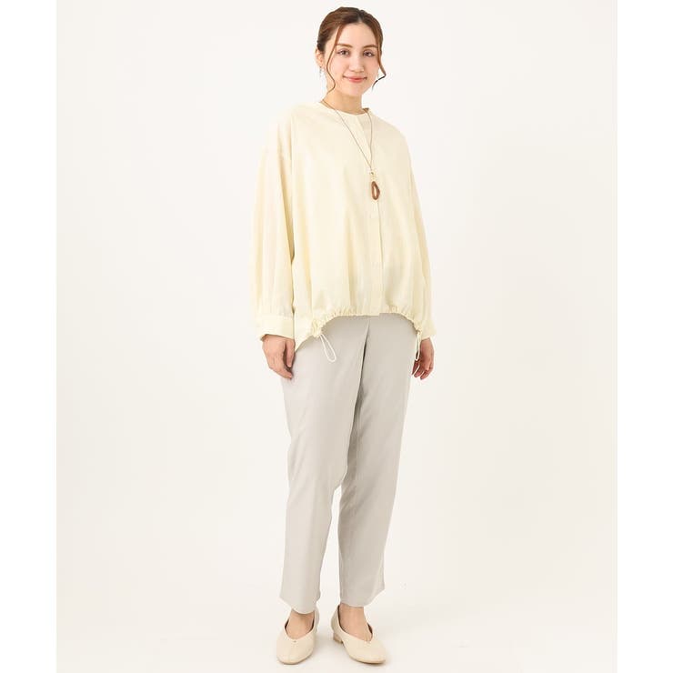 【シリーズ累計販売2万枚！/大きいサイズ】さらさらストレッチテーパードパンツ | eur3 | 詳細画像24 