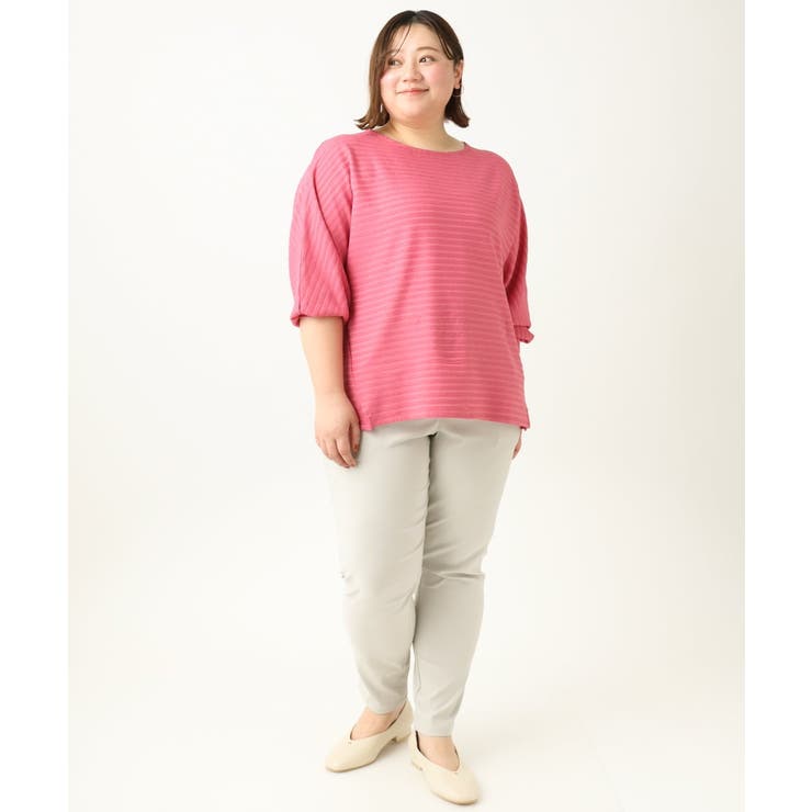 【シリーズ累計販売2万枚！/大きいサイズ】さらさらストレッチテーパードパンツ | eur3 | 詳細画像27 