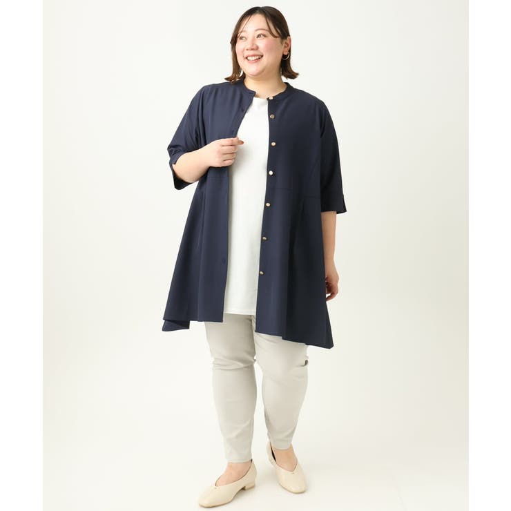 【シリーズ累計販売2万枚！/大きいサイズ】さらさらストレッチテーパードパンツ | eur3 | 詳細画像28 