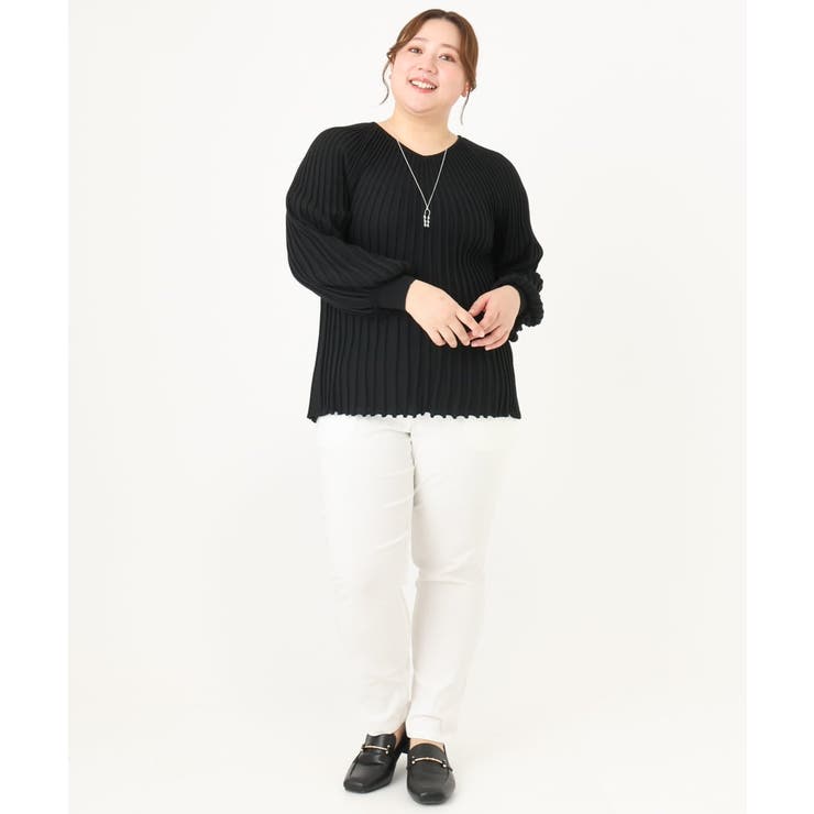 【シリーズ累計販売2万枚！/大きいサイズ】さらさらストレッチテーパードパンツ | eur3 | 詳細画像41 