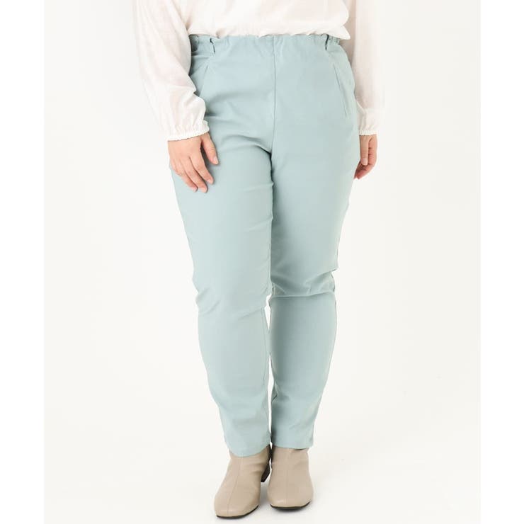 【シリーズ累計販売2万枚！/大きいサイズ】さらさらストレッチテーパードパンツ | eur3 | 詳細画像6 