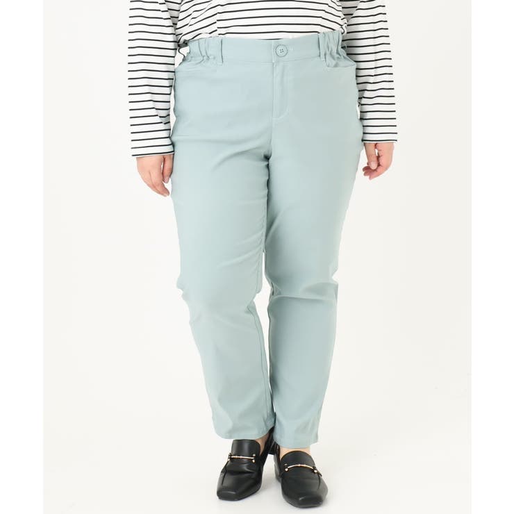 【大きいサイズ】さらさらストレッチストレートパンツ | eur3 | 詳細画像11 