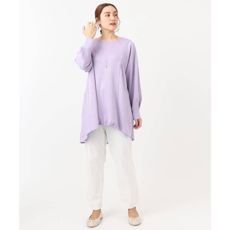 【大きいサイズ】さらさらストレッチストレートパンツ | eur3 | 詳細画像35 