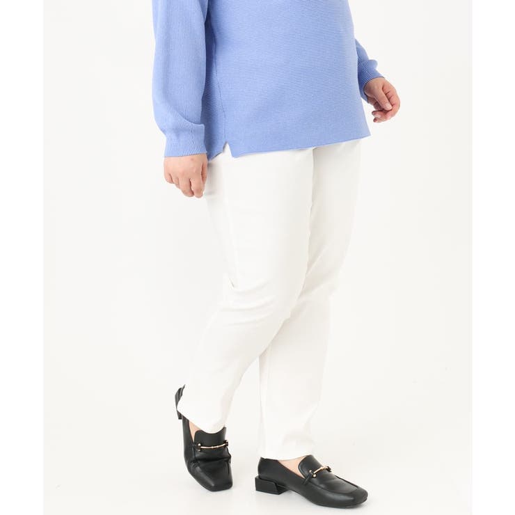 【大きいサイズ】さらさらストレッチストレートパンツ | eur3 | 詳細画像39 