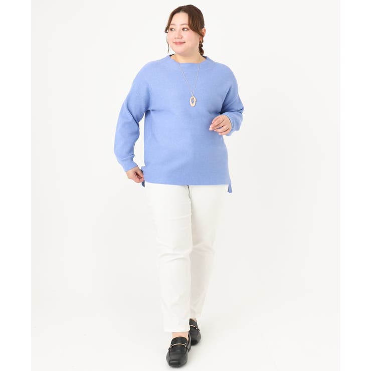 【大きいサイズ】さらさらストレッチストレートパンツ | eur3 | 詳細画像40 