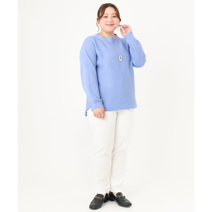 【大きいサイズ】さらさらストレッチストレートパンツ | eur3 | 詳細画像41 