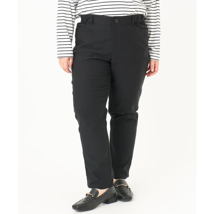 【大きいサイズ】さらさらストレッチストレートパンツ | eur3 | 詳細画像43 