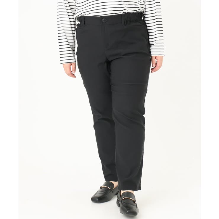 【大きいサイズ】さらさらストレッチストレートパンツ | eur3 | 詳細画像44 