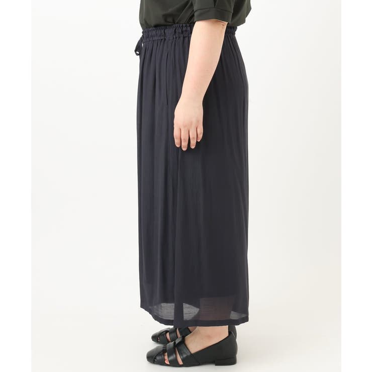 【大きいサイズ】スラブワイドパンツ | eur3 | 詳細画像14 