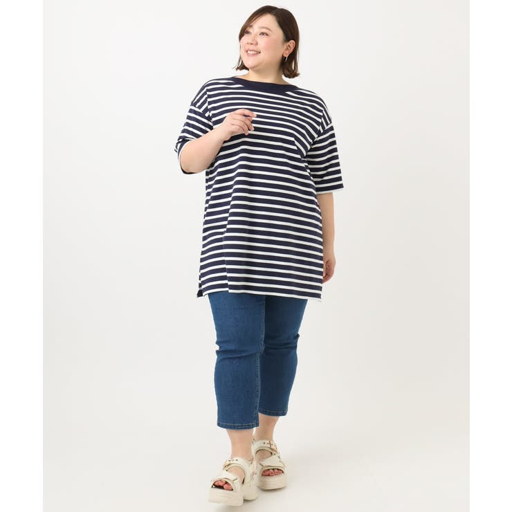 【大きいサイズ/接触冷感】ストレッチデニムパンツ | eur3 | 詳細画像14 