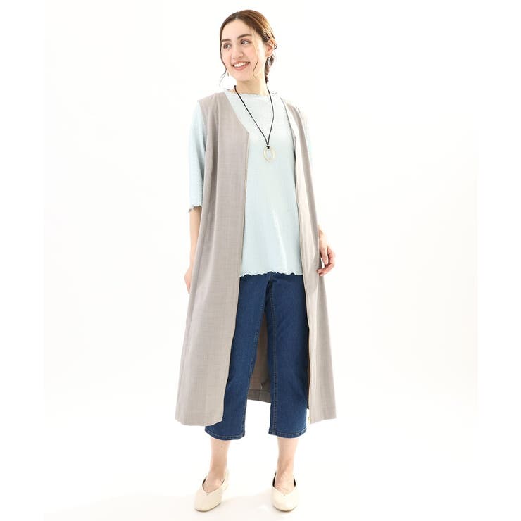 【大きいサイズ/接触冷感】ストレッチデニムパンツ | eur3 | 詳細画像16 