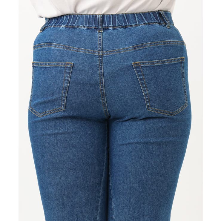 【大きいサイズ/接触冷感】ストレッチデニムパンツ | eur3 | 詳細画像6 