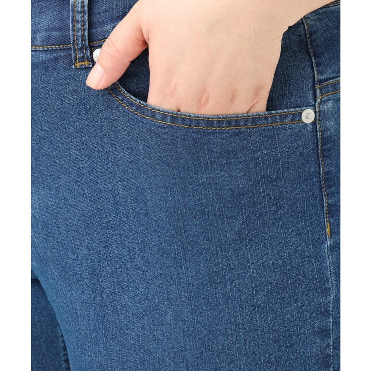 【大きいサイズ/接触冷感】ストレッチデニムパンツ | eur3 | 詳細画像8 