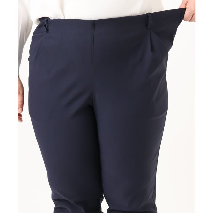 【シリーズ累計販売2万枚！/大きいサイズ】さらさらストレッチテーパードパンツ | eur3 | 詳細画像24 
