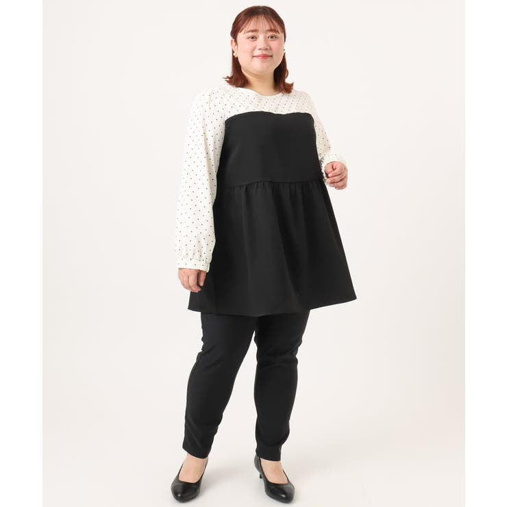 【シリーズ累計販売2万枚！/大きいサイズ】さらさらストレッチテーパードパンツ | eur3 | 詳細画像46 
