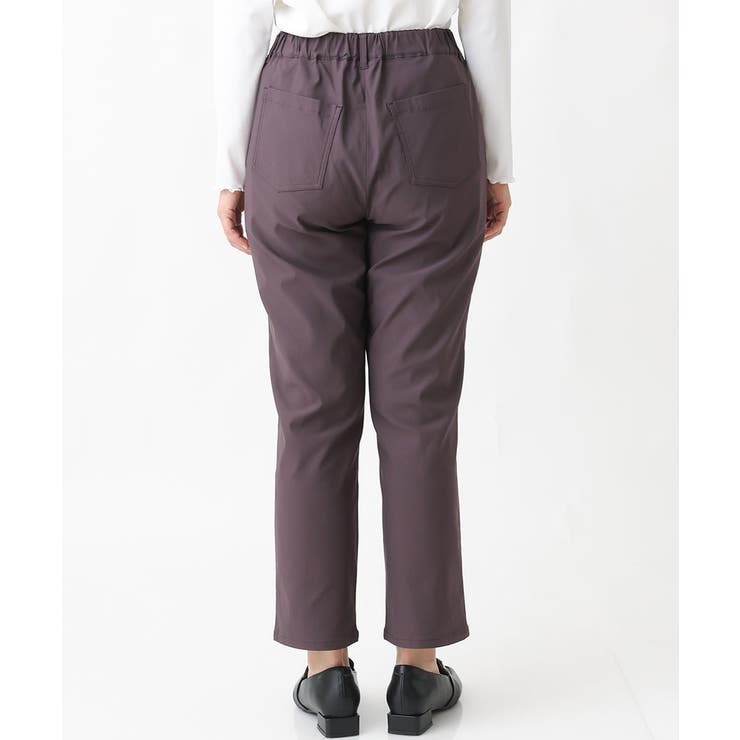 【大きいサイズ】さらさらストレッチストレートパンツ | eur3 | 詳細画像18 