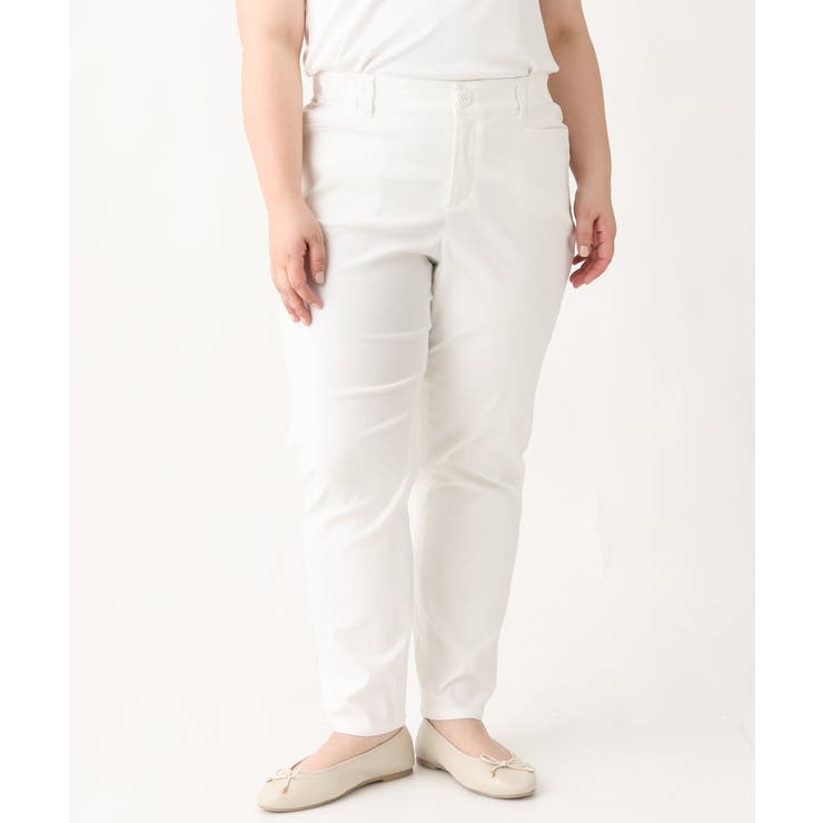 【大きいサイズ】さらさらストレッチストレートパンツ | eur3 | 詳細画像26 