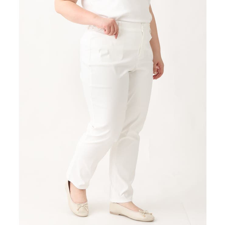 【大きいサイズ】さらさらストレッチストレートパンツ | eur3 | 詳細画像27 