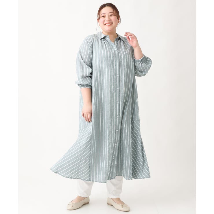 【大きいサイズ】さらさらストレッチストレートパンツ | eur3 | 詳細画像28 