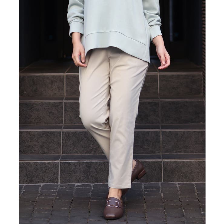 【大きいサイズ】さらさらストレッチストレートパンツ | eur3 | 詳細画像29 