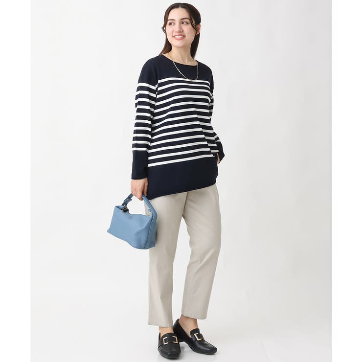 【大きいサイズ】さらさらストレッチストレートパンツ | eur3 | 詳細画像33 