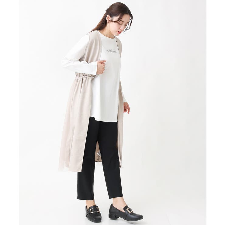 【大きいサイズ】さらさらストレッチストレートパンツ | eur3 | 詳細画像39 