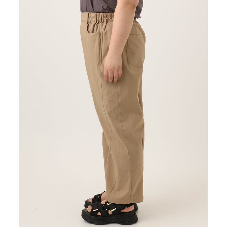 【大きいサイズ/接触冷感】ストレッチクロスコクーンパンツ | eur3 | 詳細画像17 