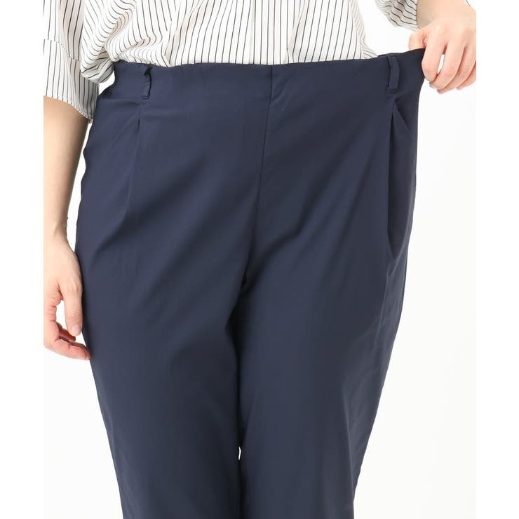さらさらストレッチカットレングステーパードパンツ | eur3 | 詳細画像18 