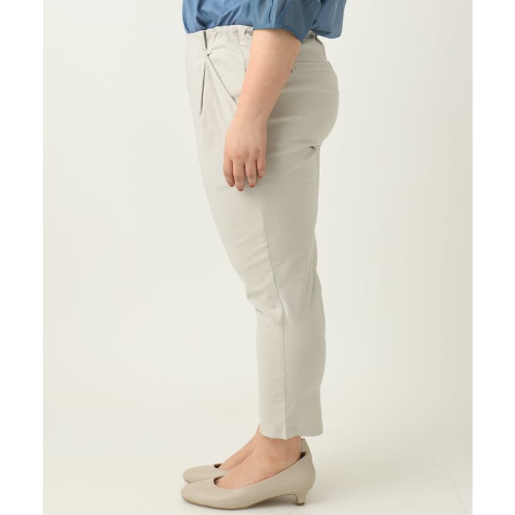 さらさらストレッチカットレングステーパードパンツ | eur3 | 詳細画像21 