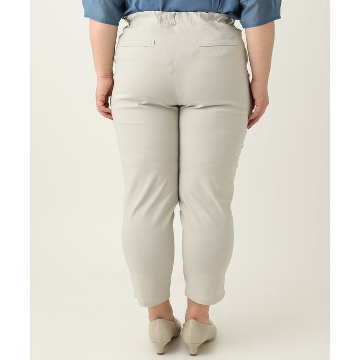 さらさらストレッチカットレングステーパードパンツ | eur3 | 詳細画像22 