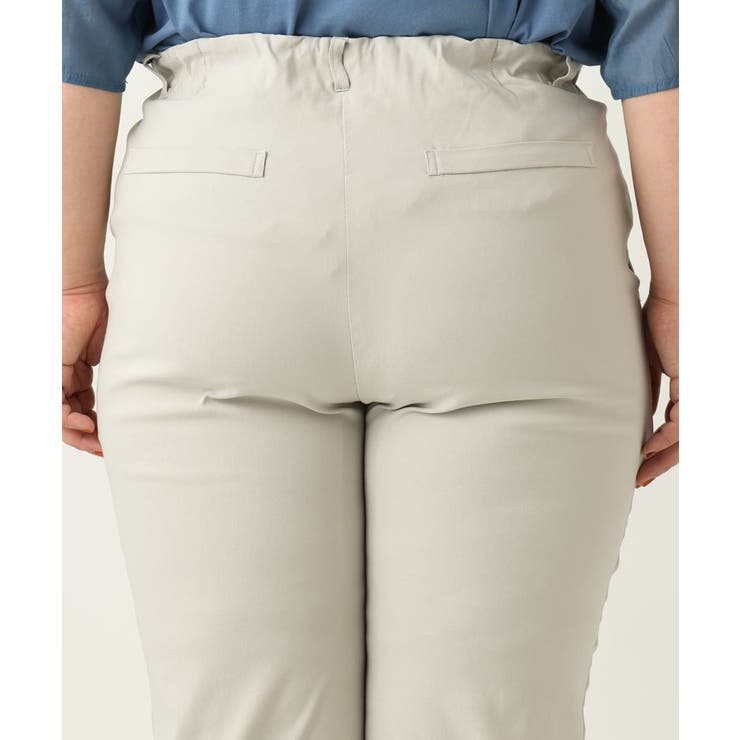 さらさらストレッチカットレングステーパードパンツ | eur3 | 詳細画像23 