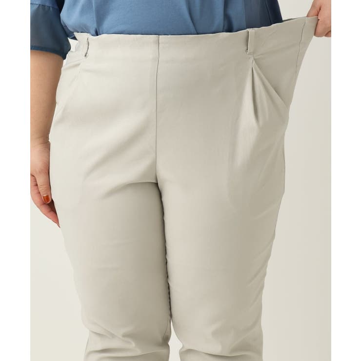 さらさらストレッチカットレングステーパードパンツ | eur3 | 詳細画像28 