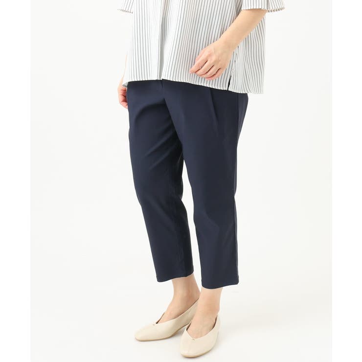 さらさらストレッチカットレングステーパードパンツ | eur3 | 詳細画像8 