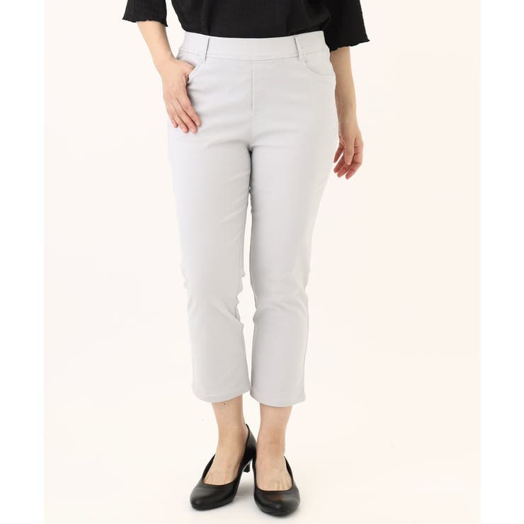 【大きいサイズ/接触冷感】サマーハイパーカットレングスパンツ | eur3 | 詳細画像13 