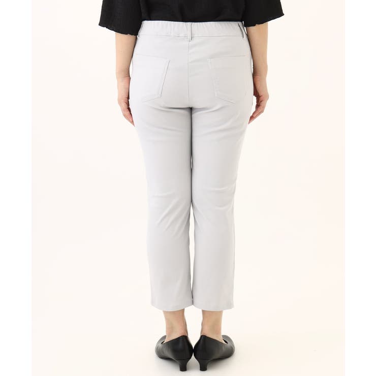 【大きいサイズ/接触冷感】サマーハイパーカットレングスパンツ | eur3 | 詳細画像15 