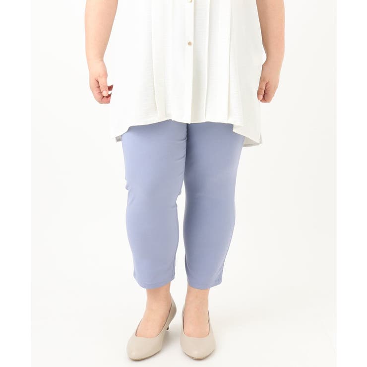 【大きいサイズ/接触冷感】サマーハイパーカットレングスパンツ | eur3 | 詳細画像2 